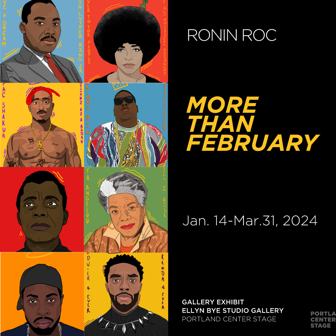 Preview image for Art Exhibit: *More Than February* by Ronin Roc
