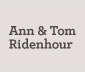 Ann & Tom Ridenhour