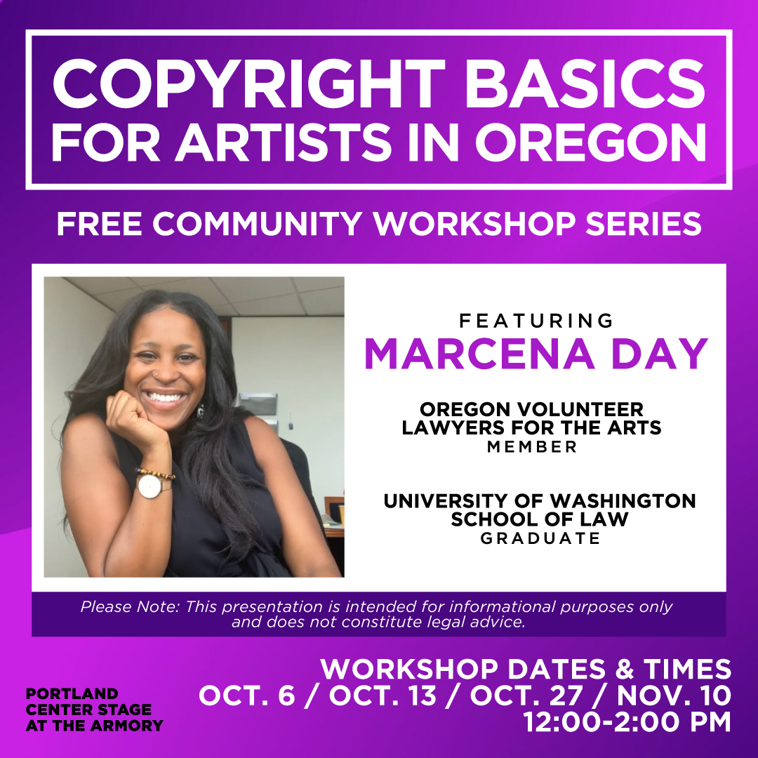 Preview image for Workshop: Copyright Basics for Artists in Oregon