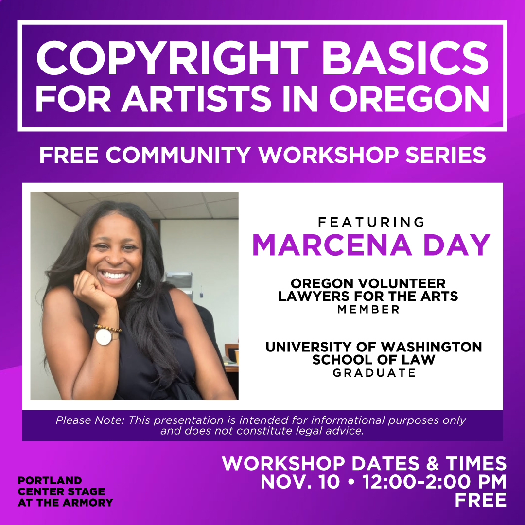 Preview image for Workshop: Copyright Basics for Artists in Oregon