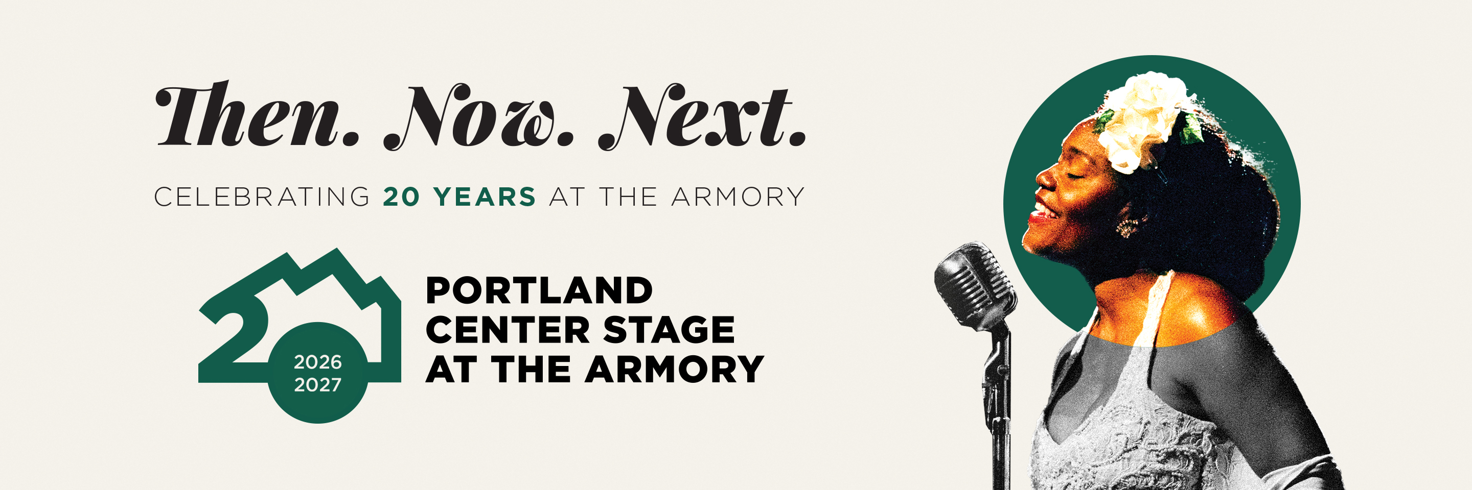 banner with hand drawn camp like images