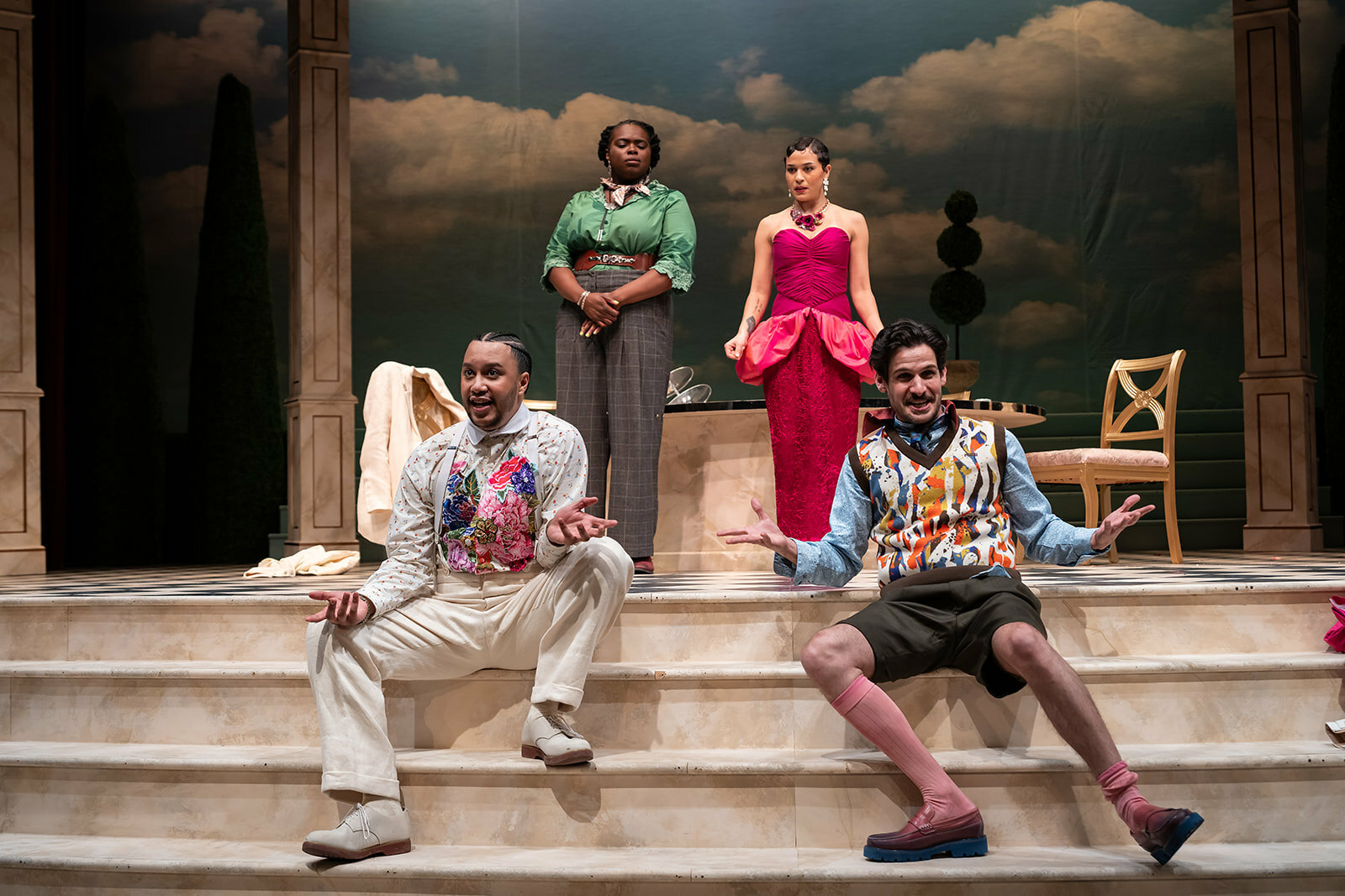 Cast of The Importance of Being Earnest.