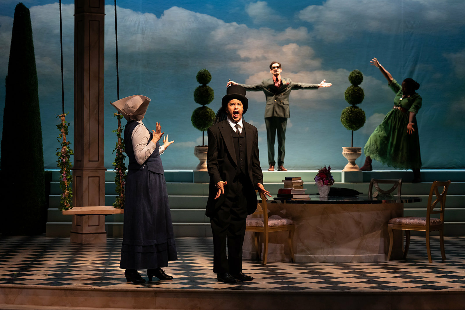 Cast of The Importance of Being Earnest.