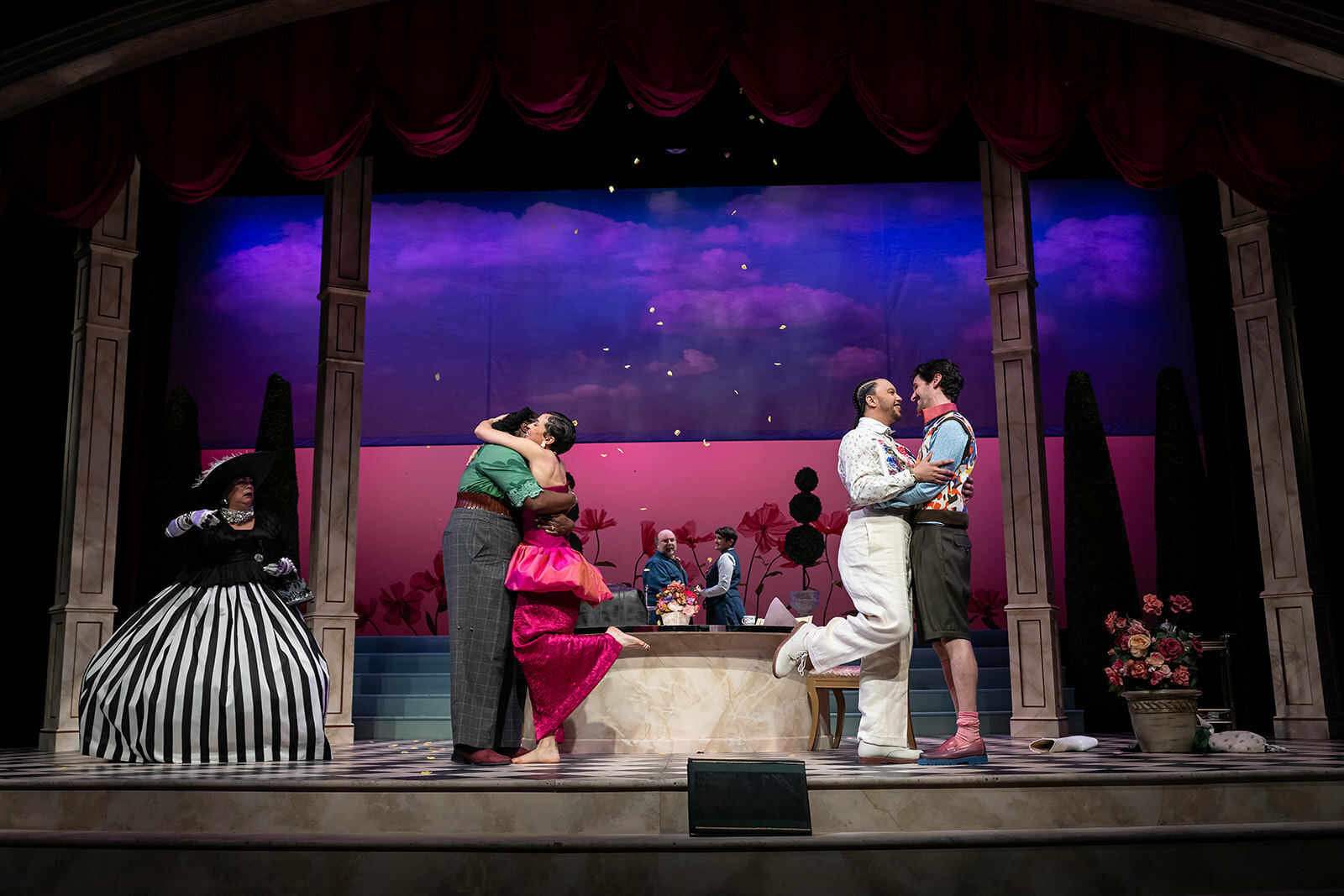 Cast of The Importance of Being Earnest. 