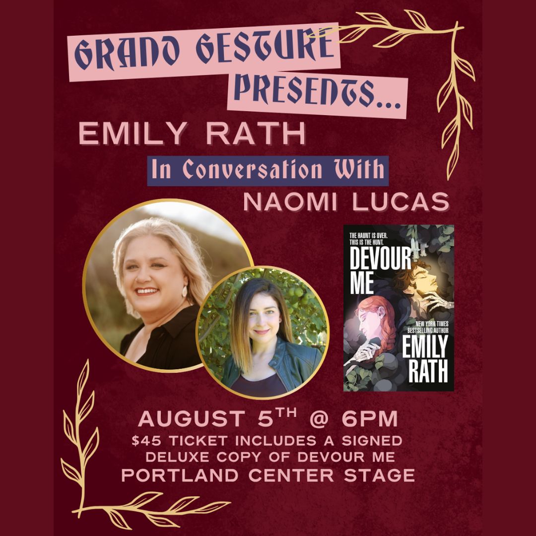 Preview image for Grand Gesture Books Presents: *Emily Rath* in Conversation with *Naomi Lucas*