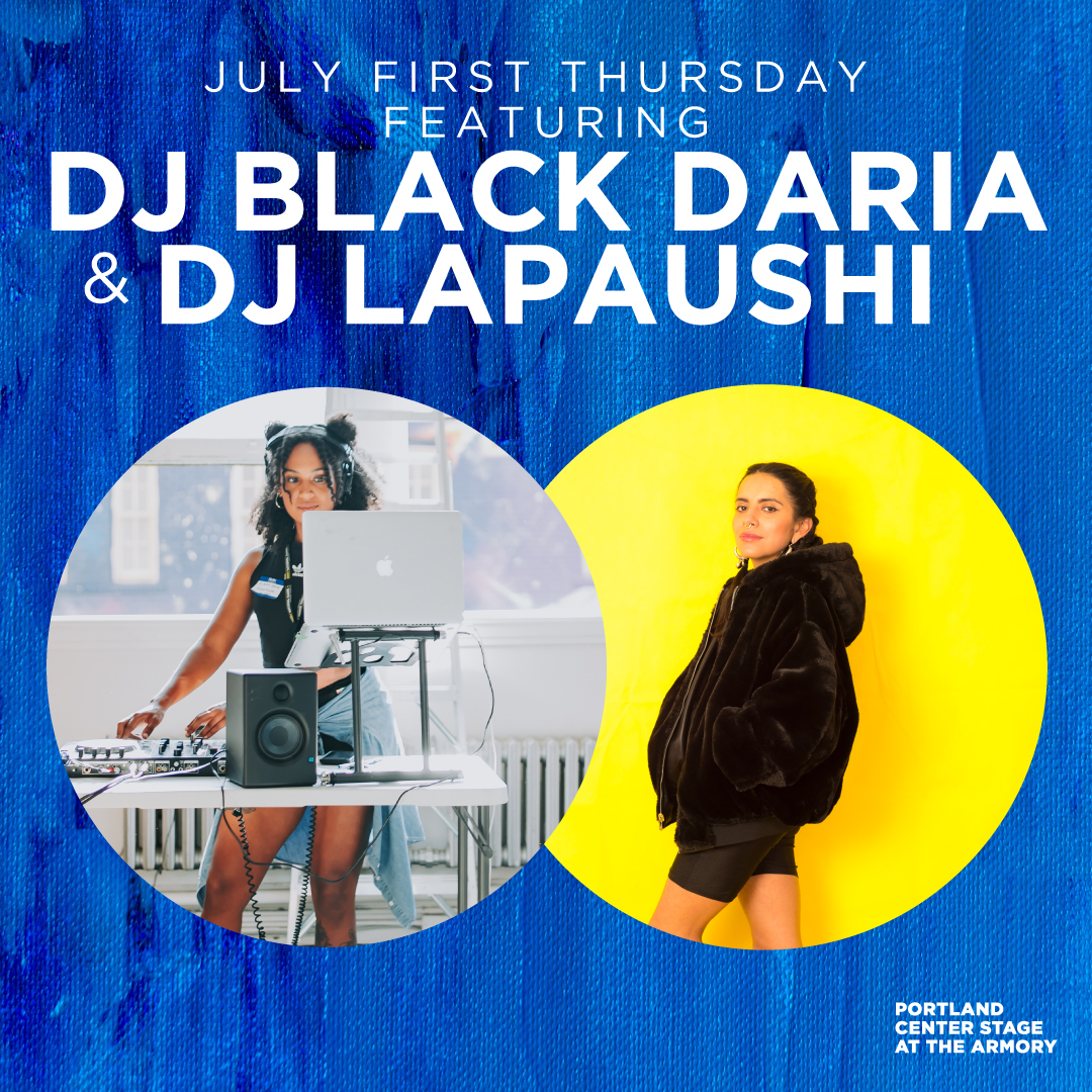 Preview image for July First Thursday with Noche Libre DJ's Black Daria and Lapaushi