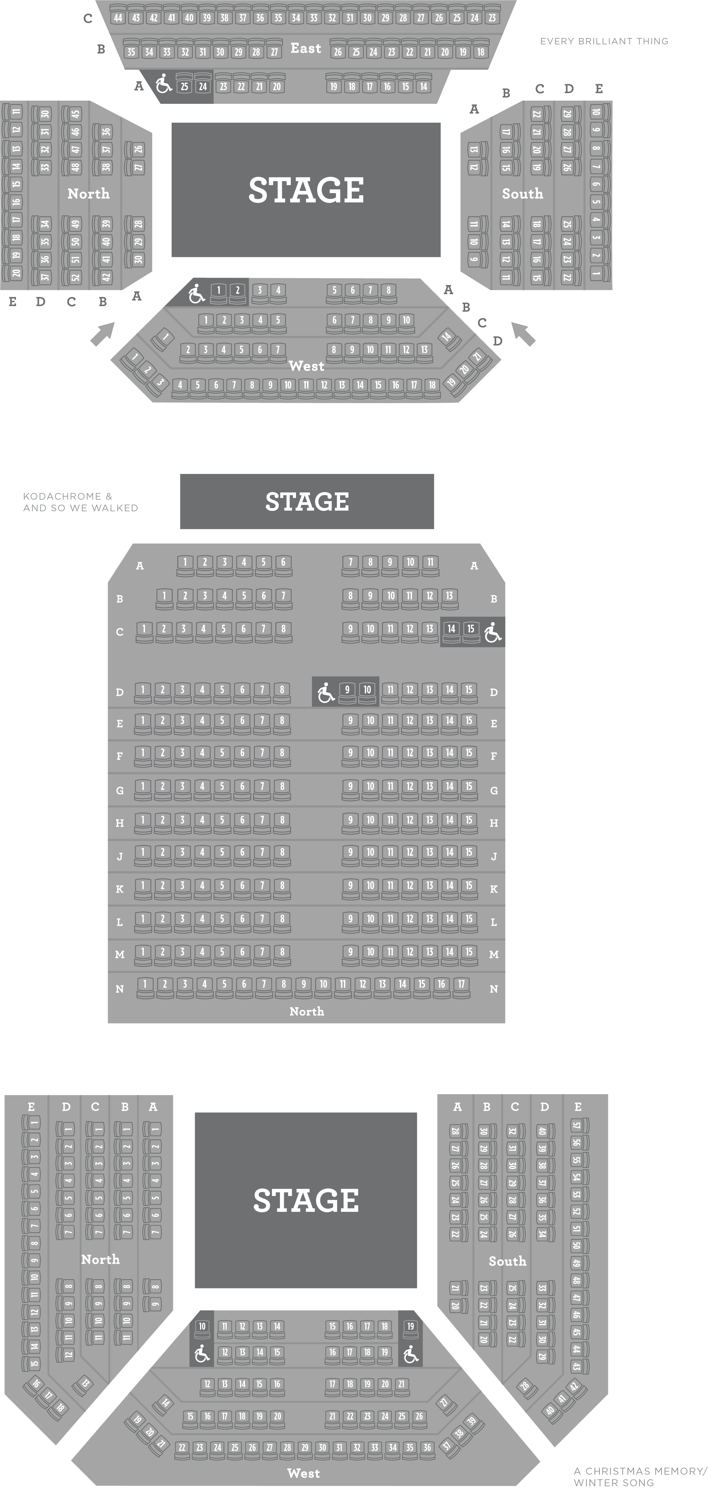 The Armory Seating Chart