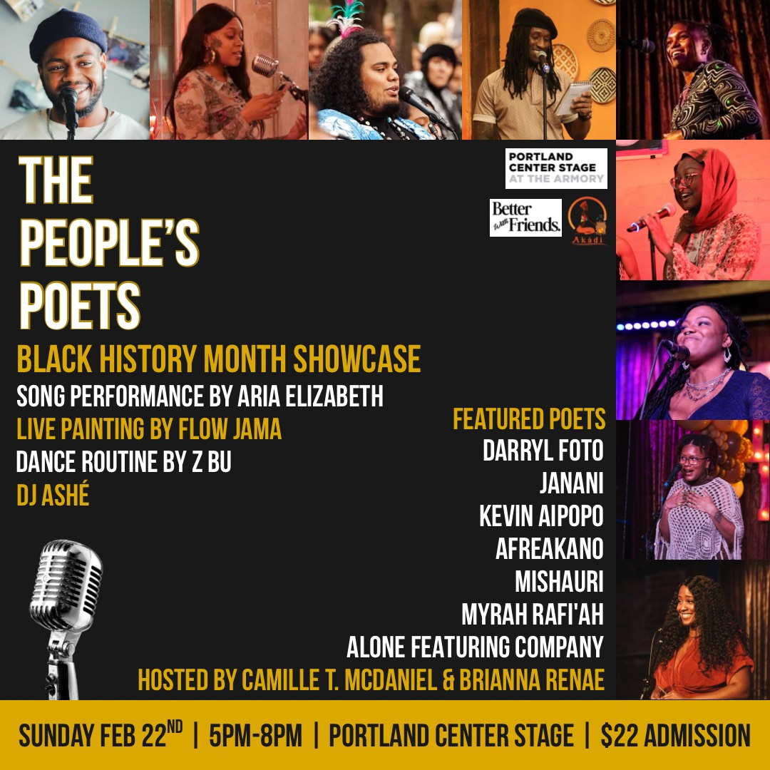 Preview image for The People’s Poets 4th Annual Black History Month Showcase