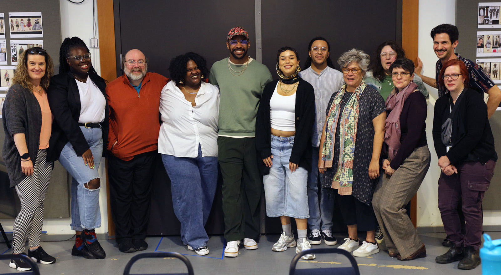Earnest Cast Creative Team Family Photo
